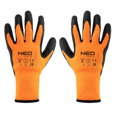 Neo munkakesztyű, hőszigetelt, latex bevonatú poliészter, 2242x, 8-as méret védőkesztyű