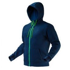 Neo Munkapulóver, kapucnival PREMIUM, kétrétegű, 67% pamut + 33% poliészter, XXXL