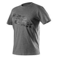 Neo Munkavédelmi póló, feliratos, szürke, CAMO, 100% pamut, 180g/m2, XL