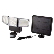 Neo Napelemes fali lámpa, LED, Mozgásérzékelő, 2 Világítási mód, 10W, 1000 lm, IP65 kültéri világítás