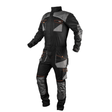 Neo Overall, HD, karcsúsított(slim fit), 60% pamut, 37% polyester, 3% elastane, 285 g/m2, XL
