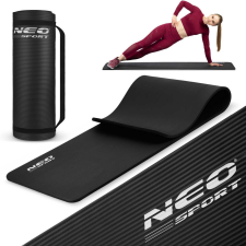 Neo-Sport Fitnesz jógaszőnyeg 173 x 61 cm Neo-sport 192300 fekete tornaszőnyeg
