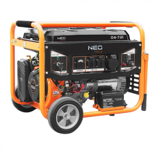 Neo Tools 04-731 Áramfejlesztő, Generátor, 6-6.5Kw, 4 Ütemű Benzinmotorral aggregátor