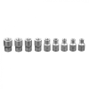 Neo Tools 08-649 Torxkulcs Készlet 9Db, 1/2", E10 - E25