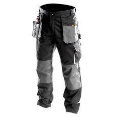 Neo Tools 81-220-LD Munkásnadrág, HD, L/54 65% poliészter, 35% pamut, 267g/m2, térdprotektor zseb, LD
