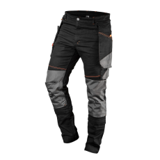 Neo Tools 81-239-M Karcsúsított(slim fit), Munkásnadrág, HD, 60% pamut, 37% polyester, 285 g/m2, lecsatolható szerszámzsebek, M