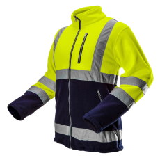 Neo Tools 81-740-S Láthatósági Polár Munkavédelmi kabát, sárga, S