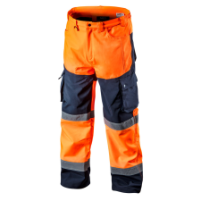 Neo Tools 81-751-XXL Láthatósági munkanadrág, softshell, narancssárga, XXL láthatósági ruházat