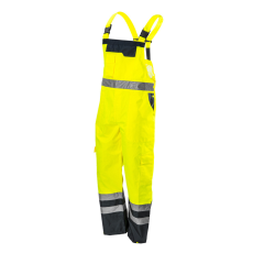 Neo Tools 81-775-S Láthatósági kantáros munkanadrág, sárga, S