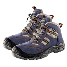 Neo Tools 82-048 Munkavédelmi bakancs, velúrbőr, 47, CE, S1P SRA