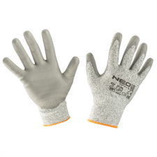 Neo Tools 97-609-10 Vágásbiztos Kesztyű, Pu Bevonattal, 4X43D, 10" védőkesztyű