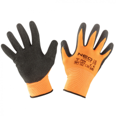 Neo Tools 97-641-11 Munkakesztyű, Latexbevonatú Polyester, 3131X, Méret: 11
