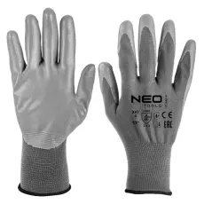 Neo Tools 97-646K-11 Munkakesztyű poliuretán bevonatú, poliészter, 4131X, 11", rendelési egység: 12db