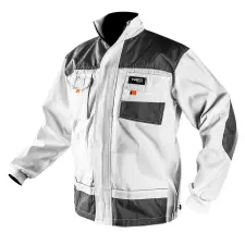  NEO TOOLS Fehér Munkavédelmi kabát, HD, M/50 81-110-M munkaruha