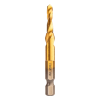 Neo Tools Gépi menetfúró, 2az1ben előfúró éllel, HSS-Titán, M5X0,8mm, hatszög szárral
