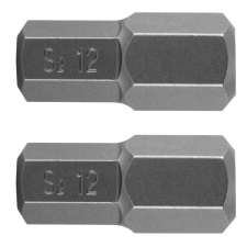 Neo Tools Imbusz bit, 3/8", 12x30mm, S2, 2db barkácsgép tartozék