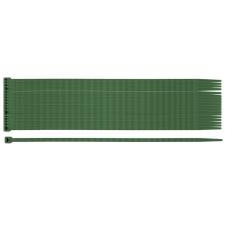 Neo Tools Kerti kötegelő, gyorskötöző 3,6x200mm, 50db, zöld barkácsolás, csiszolás, rögzítés