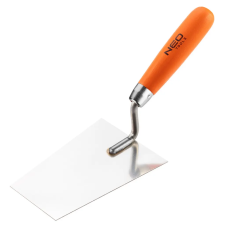Neo Tools Kőműves kanál szögletes, berni, 140mm, fa markolat kőműves és burkoló szerszám