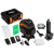 Neo Tools Lézer szintező, 3D önbeálló keresztvonallézer,360 fokos, 16 lézervonal, 25méter hatótáv, tölthető akku, tartozékok, hordtáska, zöld lézervonalak