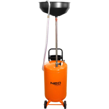 Neo Tools Mobil olajleeresztő készülék, gravitációs, leeresztő tál 10l, gyűjtőtartály 70l autójavító eszköz