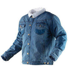 Neo Tools Munkadzseki, farmer, DENIM, béléssel, XXXL (81-557-XXXL)