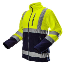 Neo Tools Munkadzseki, láthatósági, polár, sárga, XXL (81-740-XXL)