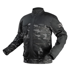 Neo Tools Munkadzseki, terepmintás, Camo URBAN, M, 60% pamut, 37% poliészter, 3% elasztán (81-212-M)