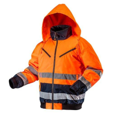 Neo Tools Munkakabát, láthatósági, extrán szigetelt, narancssárga, XXL (81-711-XXL)