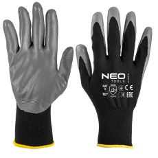 Neo Tools Munkakesztyű, nitril bevonatú poliészter, 4131X, 10, Rendelési egység: 12db