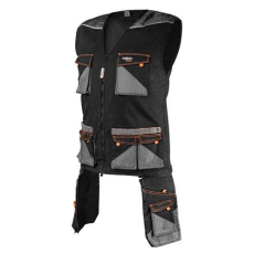 Neo Tools Munkamellény karcsúsított(slim fit), 60% pamut, 37% polyester, 3% elastane, 285 g/m2, M (81-268-M)