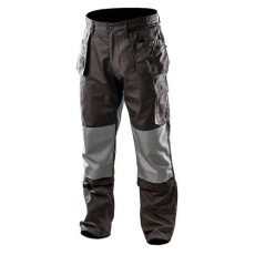 Neo Tools Munkanadrág, HD, S/48 65% poliészter, 35% pamut, 267g/m2, térdprotektor zseb, térd alatt lezippzározható, S (81-230-S)