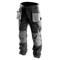 Neo Tools Munkanadrág, HD, XL/56 65% poliészter, 35% pamut, 267g/m2, térdprotektor zseb, XL (81-220-XL)