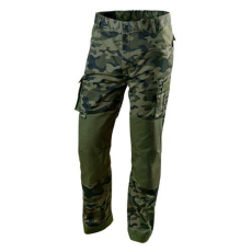 Neo Tools Munkanadrág terepmintás, CAMO, 60% pamut, 40% polyester, 255 g/m2, XS (81-221-XS)