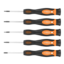 Neo Tools Műszerész, precíziós csavarhúzó készlet 5db (04-224) (04-224) csavarhúzó