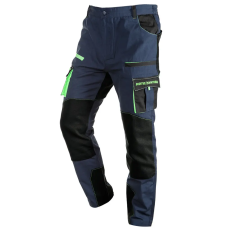 Neo Tools Neo munkásnadrág, motosynteza, 100% pamut, szakadásmentes szövet, 3 soros varrat, térdprotektor zseb, XS