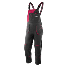 Neo Tools Női kantáros munkanadrág, 65% pamut, 35% polyester, 245 g/m2, M munkaruha