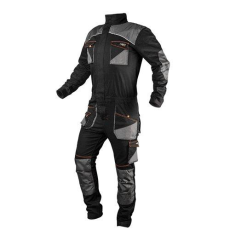 Neo Tools Overall, HD, karcsúsított(slim fit), 60% pamut, 37% polyester, 3% elastane, 285 g/m2, XL (81-258-XL)