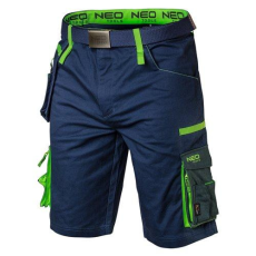 Neo Tools Rövidnadrág övvel, PREMIUM, 62% pamut, 35% polyester, 3% elastane, S (81-276-S)