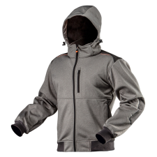 Neo Tools Softshell Munkavédelmi kabát, levehető kapucnival, XL munkaruha