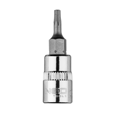  NEO TOOLS Torx dugókulcs 1/4&quot; 37mm TX10 10-322 dugókulcs