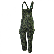 NEO (Topex) NEO Kantáros munkanadrág terepmintás, 60% pamut, 40% polyester, 255 g/m2,XL