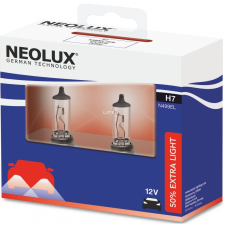 Neolux Extra Light N499EL-SCB H7 12V +50% 2db/csomag autó izzó, izzókészlet