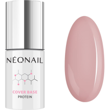 NeoNail Cover Base Protein alap- és fedőlakk a zselés műkörömhöz árnyalat Natural Nude 7,2 ml körömlakk