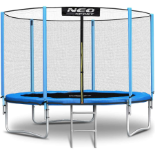 NEOSPORT Neo-Sport külső hálós Trambulin, létrával 183cm - kék trambulin szett