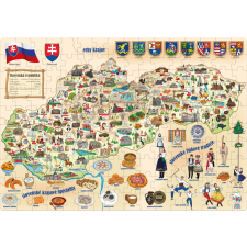 népszerű szlovákia puzzle 160 darabos puzzle, kirakós