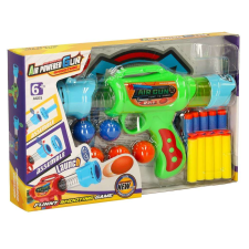 Nerf patronos golyószóró pisztoly 2in1 katonásdi