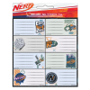  Nerf Player füzetcímke 16 db-os