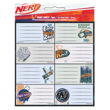 Nerf Player füzetcímke 16 db-os füzetcímke