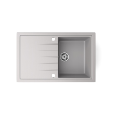 Nero Gránit mosogató NERO Eris + szifon (szürke) mosogatótálca