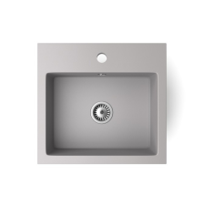 Nero Gránit mosogató NERO Uno + szifon (szürke) mosogatótálca